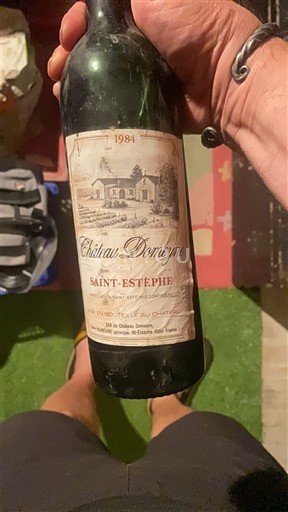 Bordeaux Saint-Estèphe Château Domeyne 1984