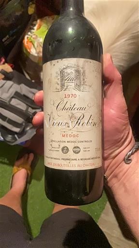 Bordeaux Médoc Château Vieux Robin 1970
