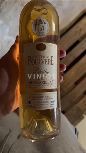 Southwest Monbazillac Château Poulvère Prestige 2012