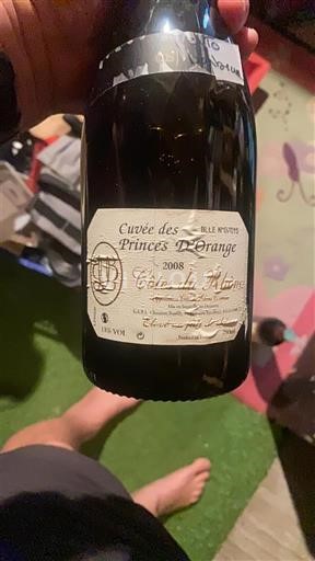 Loirevallei Coteaux du Layon Collin de L'Homme des Princes d'Orange 2008