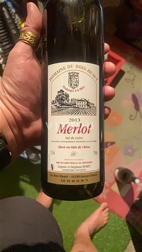 Loiren laakso Määrittelemätön Domaine Bois-Huault 2013