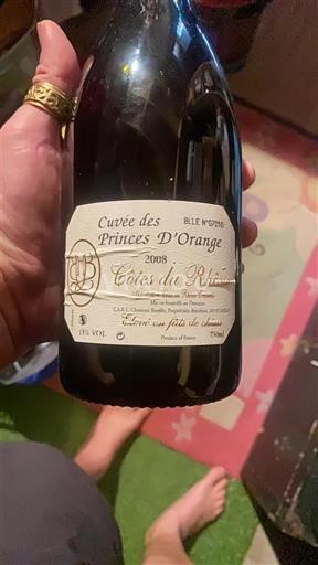 Rona dolina Côtes-du-Rhône Princes Orange des Princes D'Orange 2008