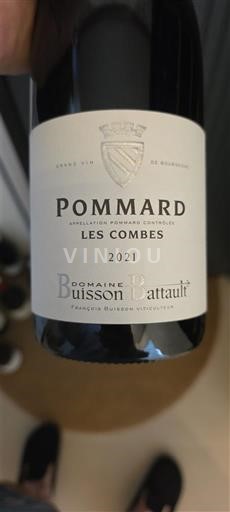 Bourgogne Pommard Domaine Buisson Battault Les Combes 2021