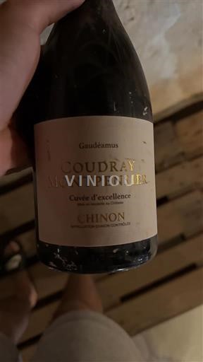 Thung lũng sông Loire Chinon Coudray Montpensier Gaudeamus d'excellence Không niên vụ