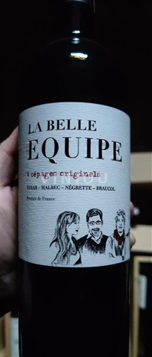 Sudoeste No especificado La Belle Equipe 4 cépages originels Sin añada
