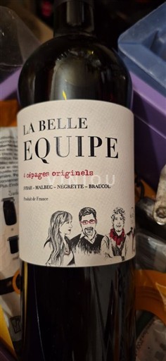 Sud-Ovest Non specificato La Belle Equipe 4 cépages originels Senza annata