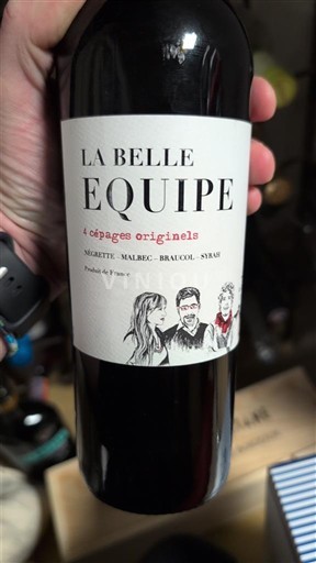 Sudoeste No especificado La Belle Equipe 4 cépages originels Sin añada
