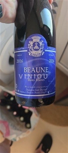 Borgogna Beaune Domaine Louis Dureuil Bons Feuves 2016