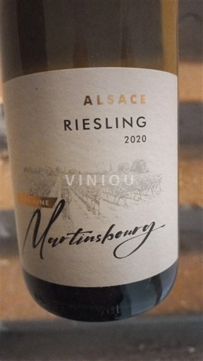Elzas Niet gespecificeerd Domaine Martinsbourg 2020