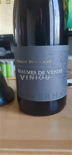 Vin Rouge sec Romain Duvernay 2024 France Vallée du Rhône Beaumes de Venise AOC