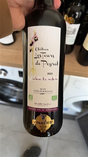Bordeaux Blaye-Côtes-de-Bordeaux Château Les Tours de Peyrat Dans la nature 2023