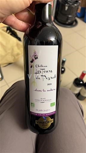 Bordeaux Blaye-Côtes-de-Bordeaux Château Les Tours de Peyrat Dans la nature 2023