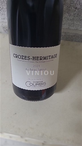Thung lũng Rhône Crozes-hermitage Domaine Courbis Au Beau Séjour 2023
