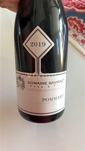 Bourgogne Pommard Domaine Gavignet Père & Fils 2019