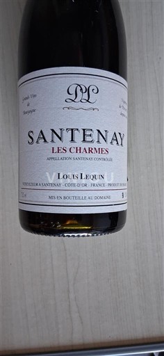 Burgundsko Santenay Louis Lequin Les Charmes 2008