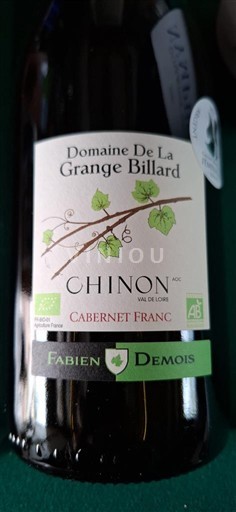 Valle della Loira Chinon Domaine La Grange Billard Senza annata