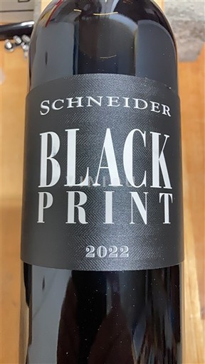 Pfalz Schneider Black Print 2022