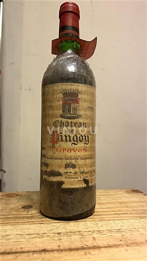 Bordeaux Graves Château Pingoy 1982