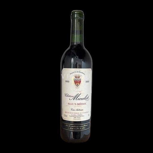 Bordeaux Haut-Médoc Château Micalet Sélection 2003