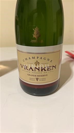 Champagne Sâm-panh Vranken Grande Réserve Không niên vụ