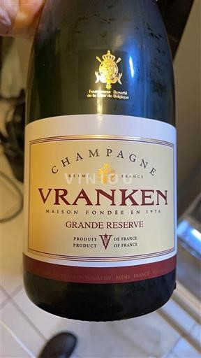 Champagne Vranken Grande Réserve Icke årgångsbetecknad