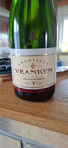 Šampanja Šampanjec Vranken Grande Réserve Neleten.