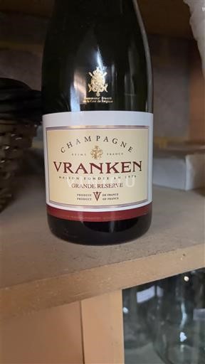 Champagne Šampanské Vranken Grande Réserve Neročník