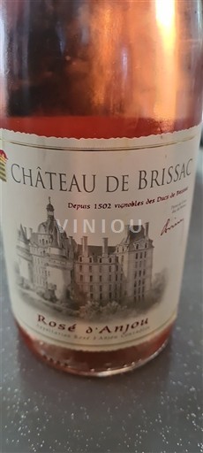 Thung lũng sông Loire Rosé d'Anjou Château Brissac 2023