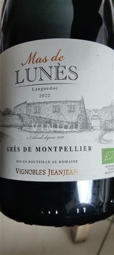 Languedoc Grès de Montpellier Mas de Lunes 2022