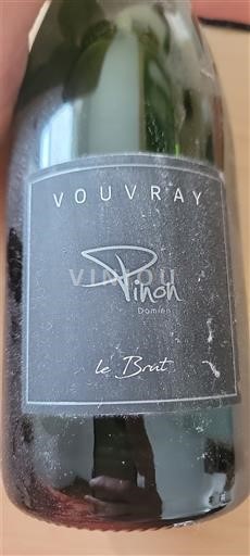 Loiredalen Vouvray Domaine Pinon Le Brut Icke årgångsbetecknad