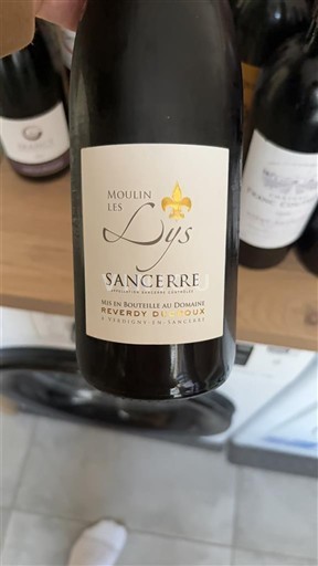 Vallée de la Loire Sancerre Domaine Reverdy Ducroux Moulin Les Lys 2023