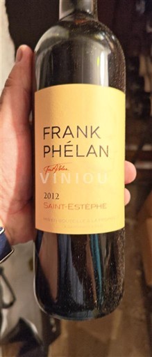 Bordeaux Saint-Estèphe Château Phélan Ségur Frank Phélan 2012