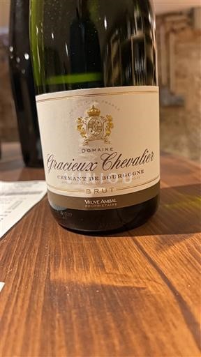 Burgundi Crémant de Bourgogne Domaine Gracieux Chevalier Brut Ei vuosikertaa