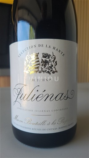 Beaujolais Juliénas Vignerons Réunis de Chénas Sélection de la Hante 2024