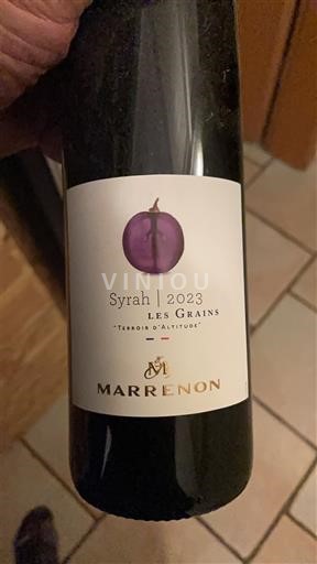 Rhônedalen Luberon Marrenon Les Grains 2023