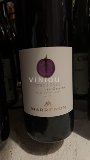 Rhônen laakso Luberon Marrenon Les Grains 2023
