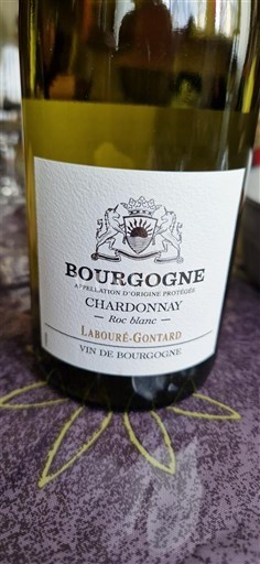 Burgundi Bourgogne Labouré-Gontard Roc blanc Ei vuosikertaa