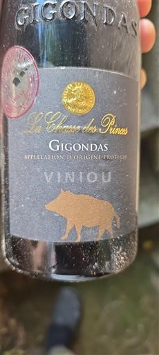 Rhône Valley Gigondas La Chasse des Princes 2015