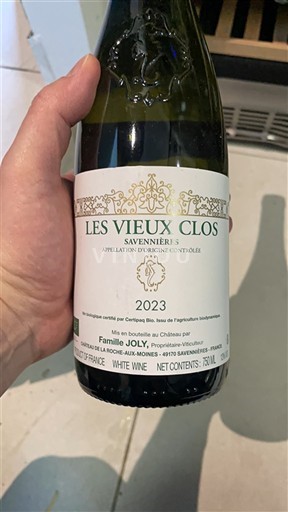 Vale do Loire Savennières Famille Joly Les Vieux Clos 2023
