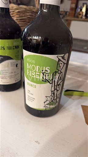 Sicilia No especificado Elios Modus Bibendi Bianco 2019