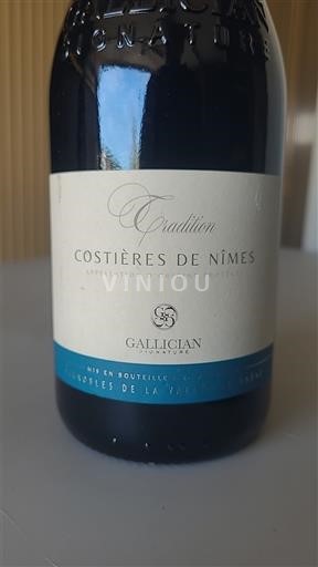 Thung lũng Rhône Costières-de-nîmes Gallician Signature Tradition 2024