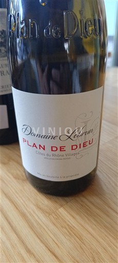 Thung lũng Rhône Không được chỉ định Domaine Lebrun Plan de Dieu 2024