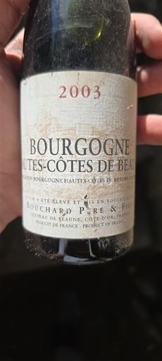 Burgundi Määrittelemätön Bouchard Père & Fils 2003