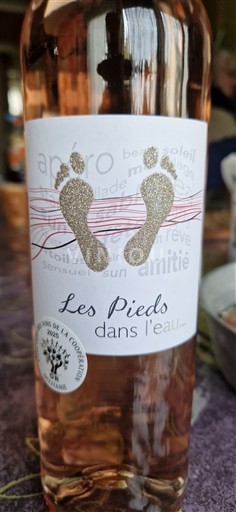 Languedoc-Roussillon Pays d'Oc Les Vins de la Coopérative Les Pieds dans l'eau 2023