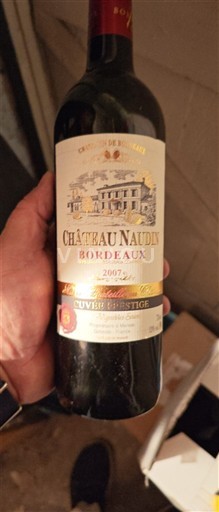 Bordeaux Château Naudin Prestige 2007