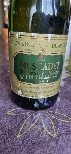 Thung lũng sông Loire Muscadet Sèvre et Maine Domaine Moulin Không niên vụ