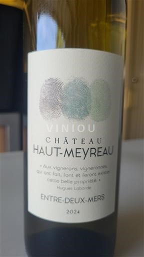 Bordeaux Entre-deux-mers Château Haut-Meyreau 2024