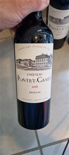 Bordeaux Pauillac Château Pontet-Canet 2018