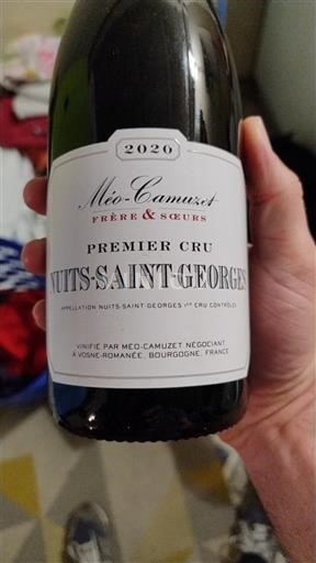 Bourgondië Nuits-saint-georges Premier Cru Méo-Camuzet Frère & Sœurs 2020