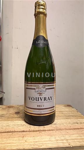 Vin Effervescent Blanc brut Domaine Laurent Non millésimé France Vallée de la Loire Vouvray AOC methode_traditionnelle
